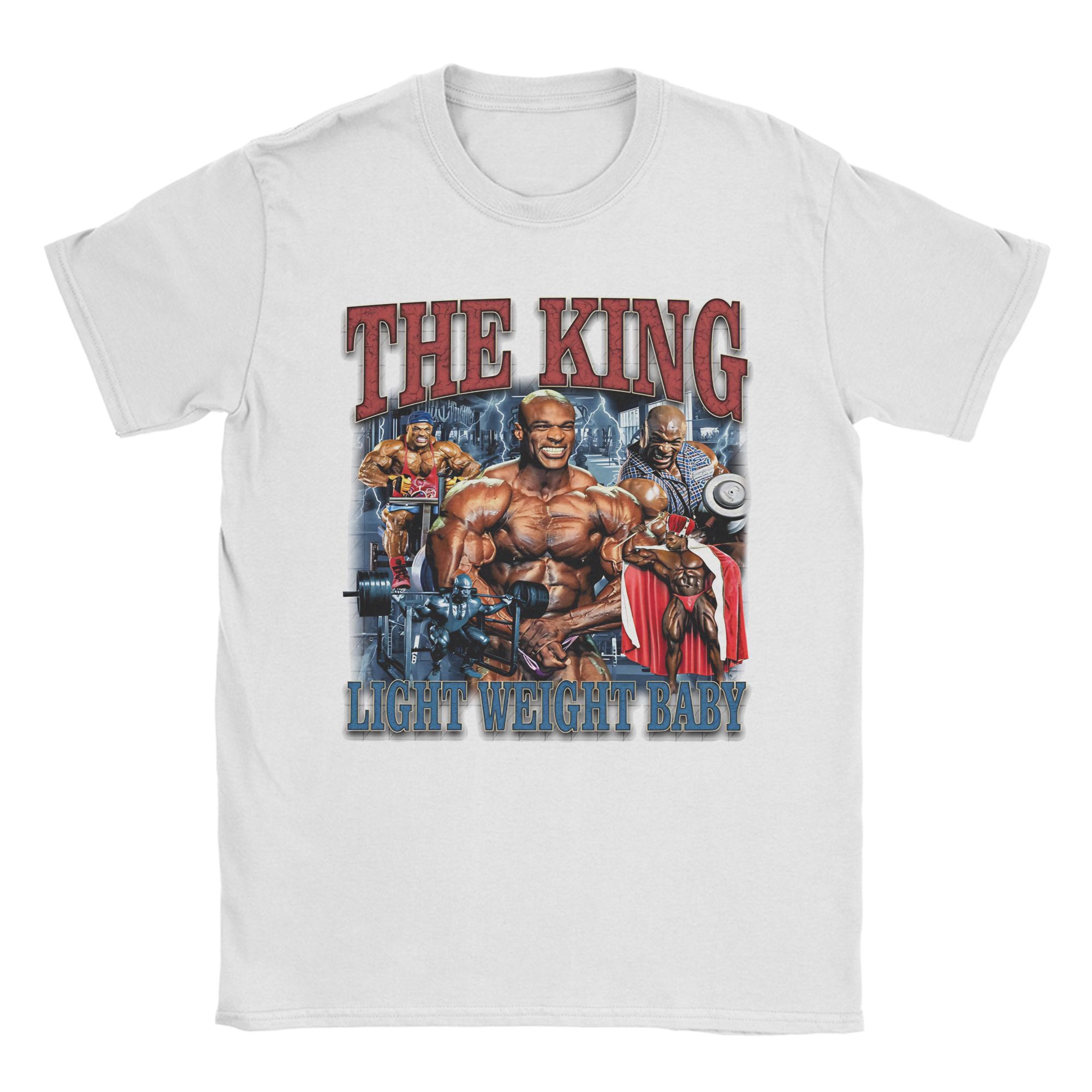Baby Clothing Weight - Camiseta Masculina Ronnie Coleman The King