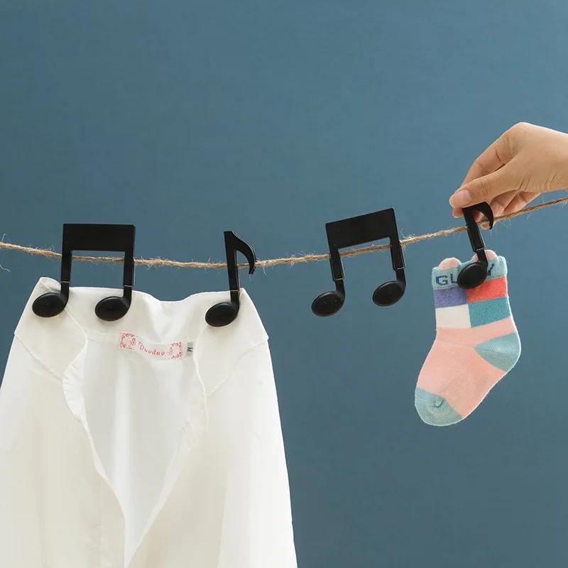 Baby Clothing Drying Rack - 2 prendedores de roupa com notas