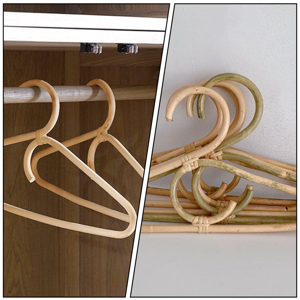 Baby Clothing Drying Rack - 1 Unidade Cabide de Rattan Infantil