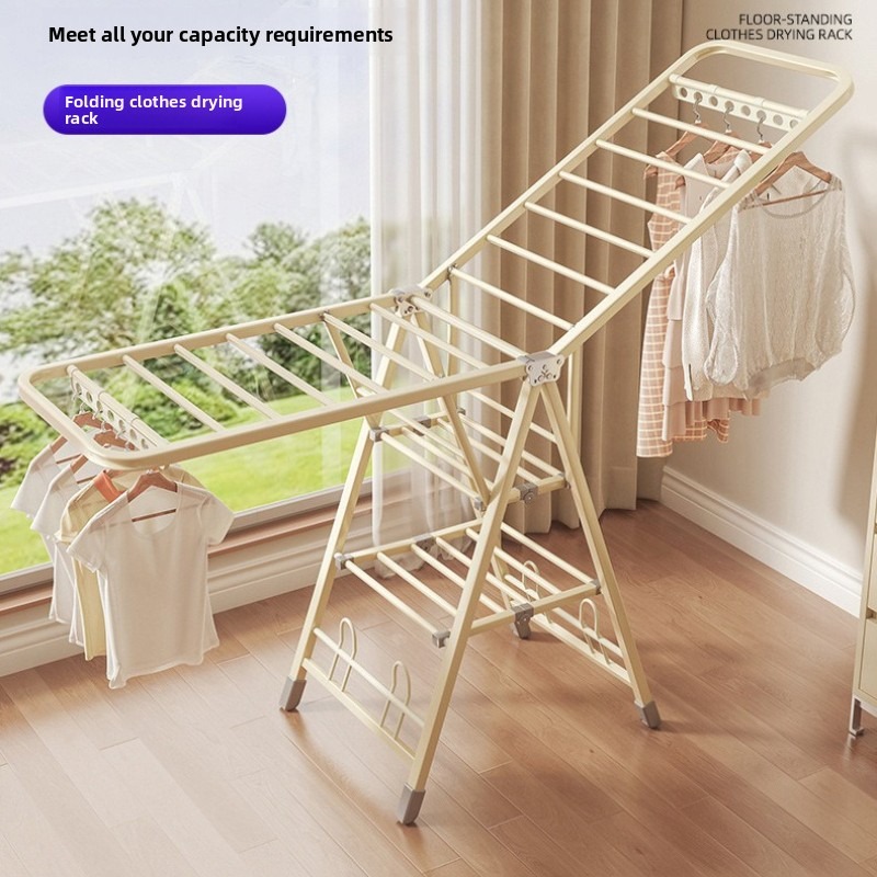 Baby Clothing Drying Rack - Varal Dobrável para Roupas, Uso Interno