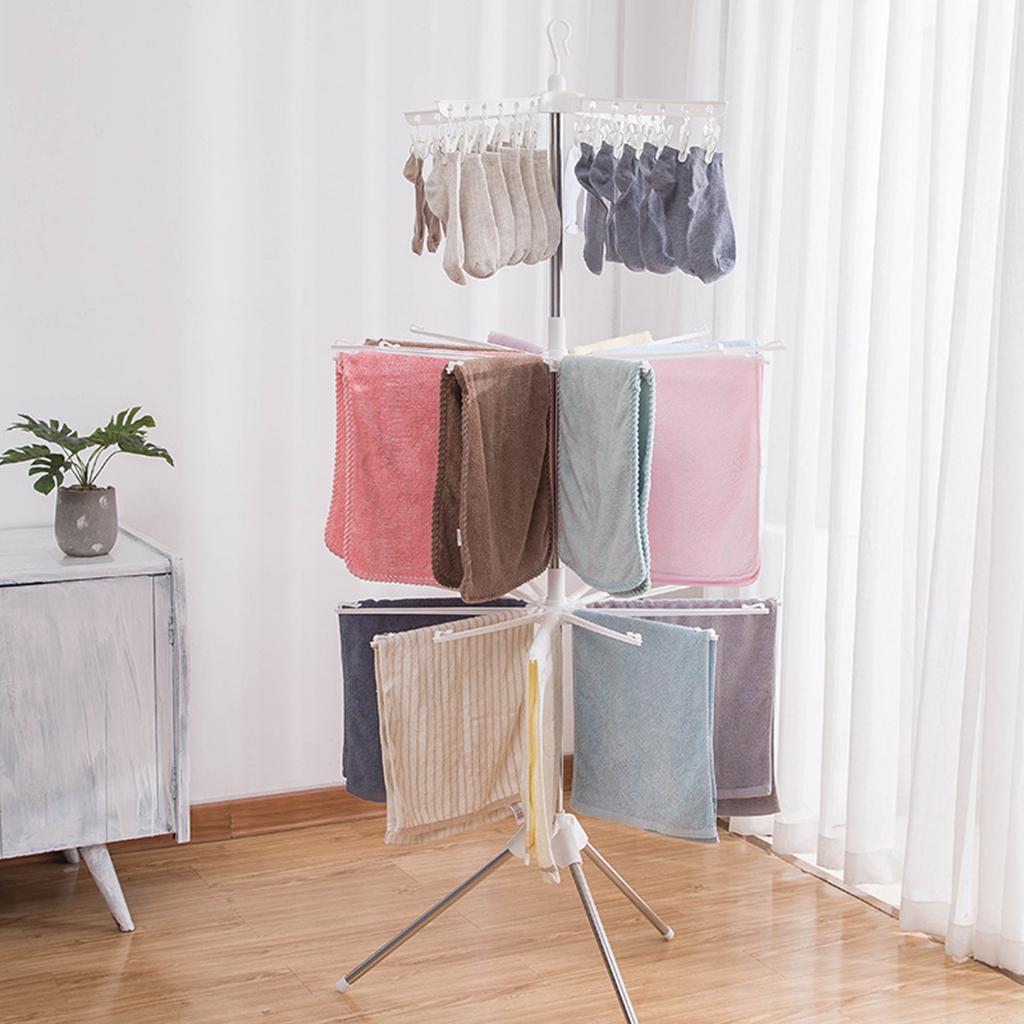 Rack de secagem dobrável de 3  - Baby Clothing Drying Rack avaliação e preço