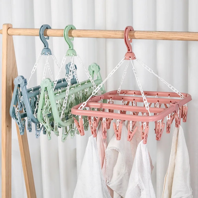 Cabide de secagem de roupas co - Baby Clothing Drying Rack avaliação e preço