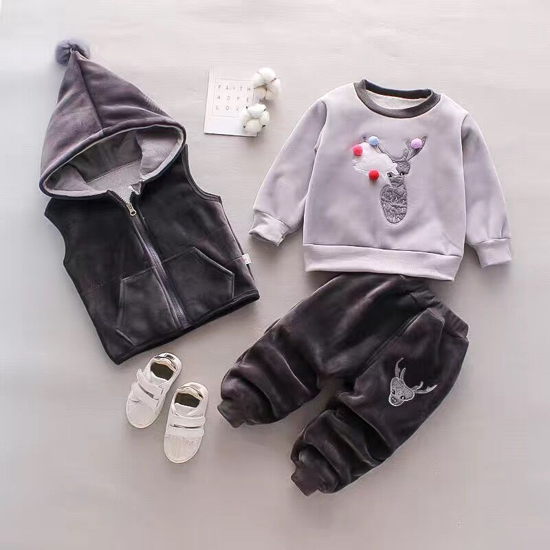 Baby Girls' Velvet Clothing Se - Baby Clothing Com avaliação e preço