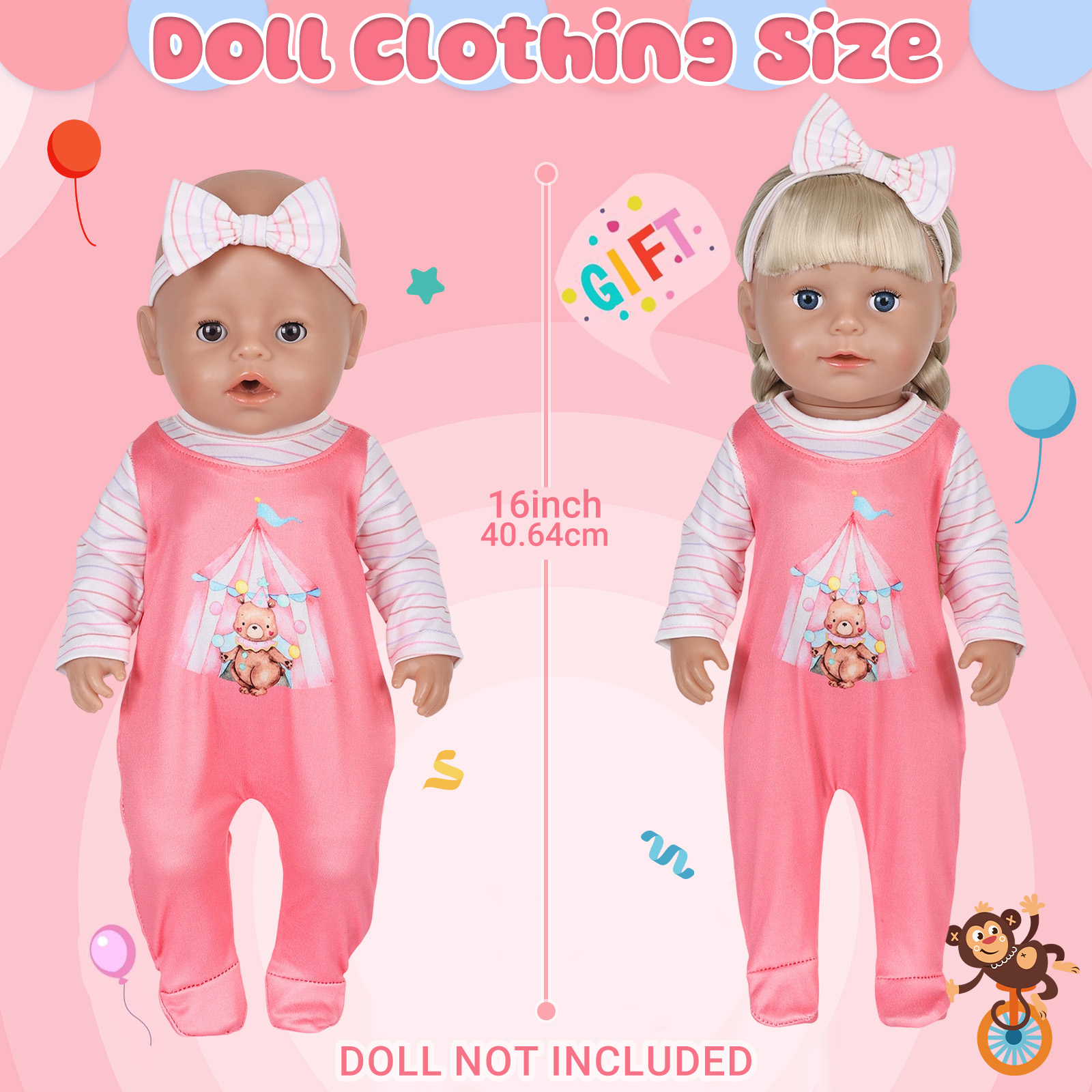 Roupas para bonecas de 16-18 p - Baby Clothing Patterns avaliação e preço