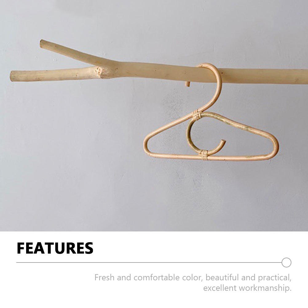 1 Unidade Cabide de Rattan Inf - Baby Clothing Drying Rack avaliação e preço